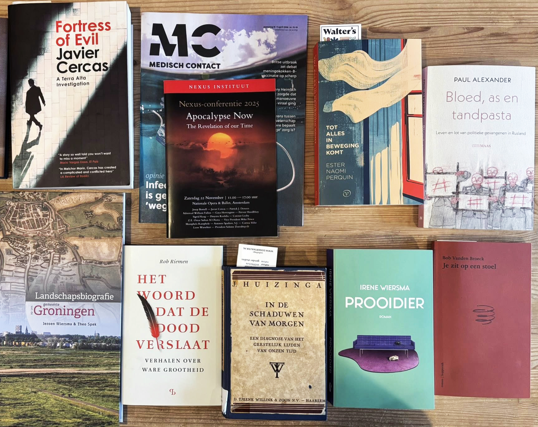 De Boekentafel van Godert Walter